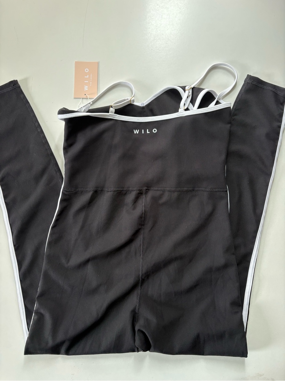 WILO NWT Ribbed Jumpsuit Large - Picture 11 of 11